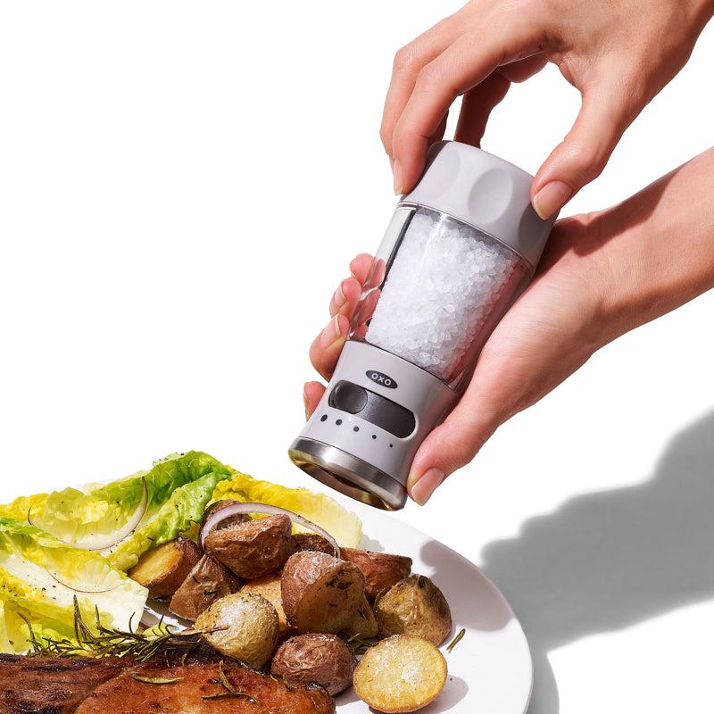 Adjustable Mess-Free Salt Grinder-Kitchen-Balderson Village Cheese Store