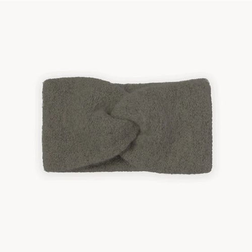 Baby Alpaca Twisted Headband - Charcoal-Apparel & Accessories-Balderson Village Cheese Store