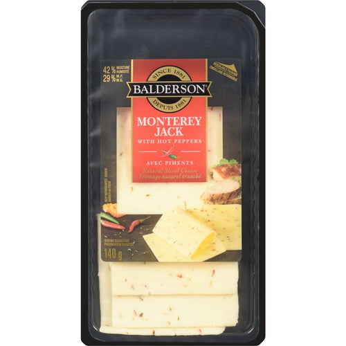 Balderson Monterey Jack Slices-Cheese-Balderson Village Cheese Store