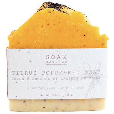 Citrus Poppyseed Soap Bar-Bar Soap-Balderson Village Cheese Store