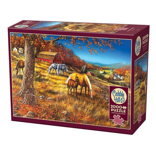 Hillside Gathering Puzzle-Jigsaw Puzzles-Balderson Village Cheese Store