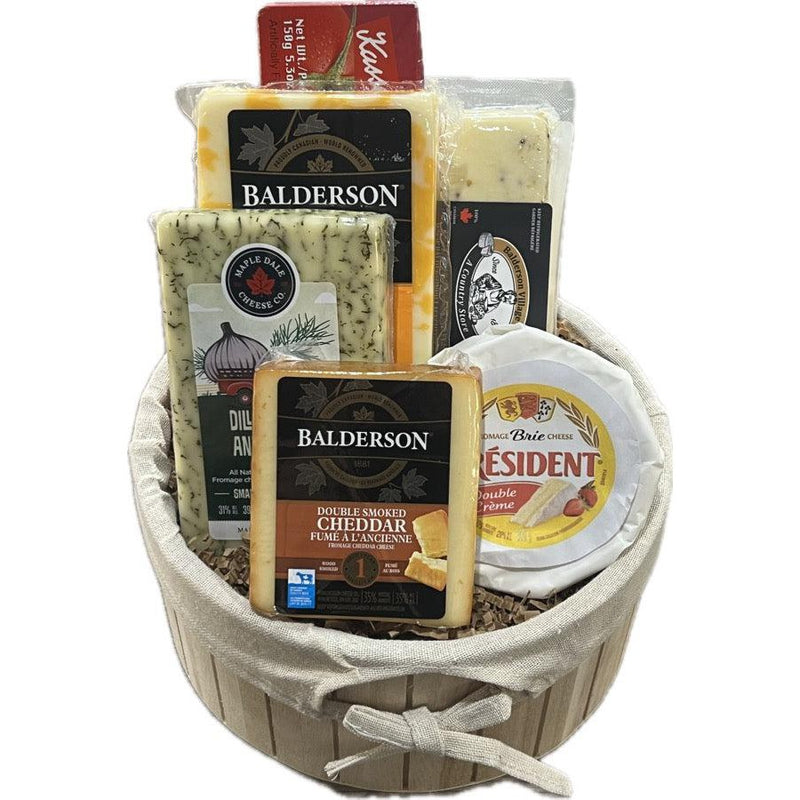 Holiday Delight - An Assortment of Cheesemakers Gift Basket