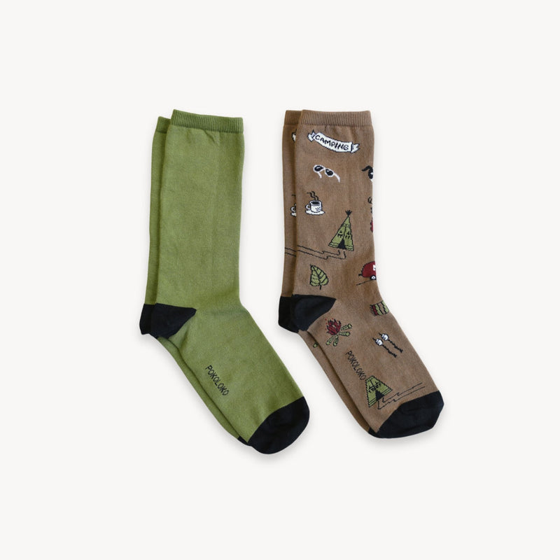 Pokoloko Camping Socks - 2 Pack-Socks-Balderson Village Cheese Store