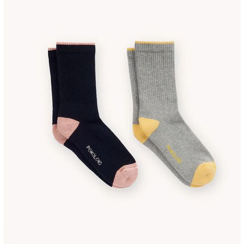 Pokoloko Heel Toe Socks - 2 Pack - Campfire Songs-Socks-Balderson Village Cheese Store