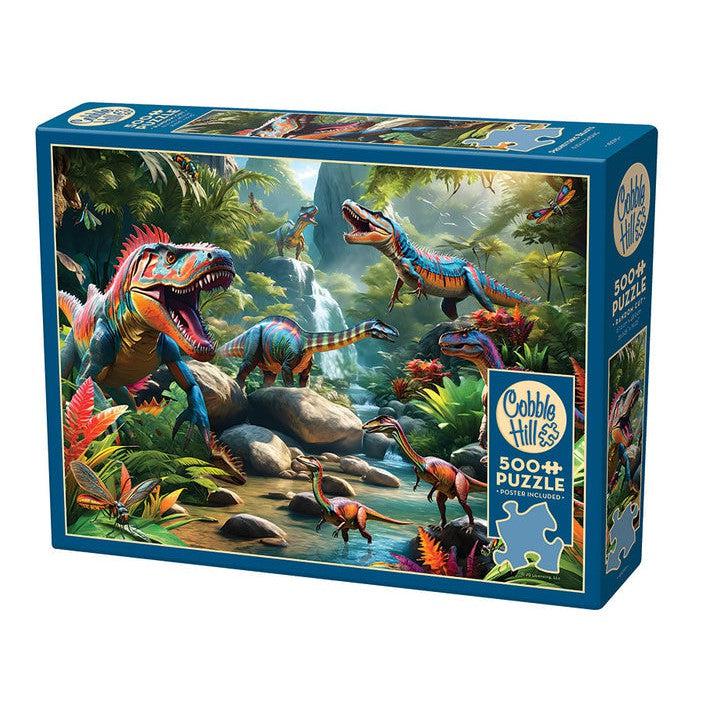 Prehistoric Beasts Puzzle-Jigsaw Puzzles-Balderson Village Cheese Store