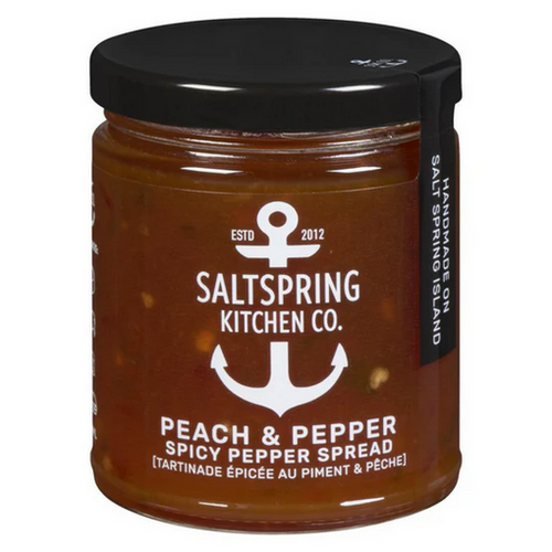 SaltSpring Kitchen - Peach & Pepper Spicy Spread-Spread-Balderson Village Cheese Store