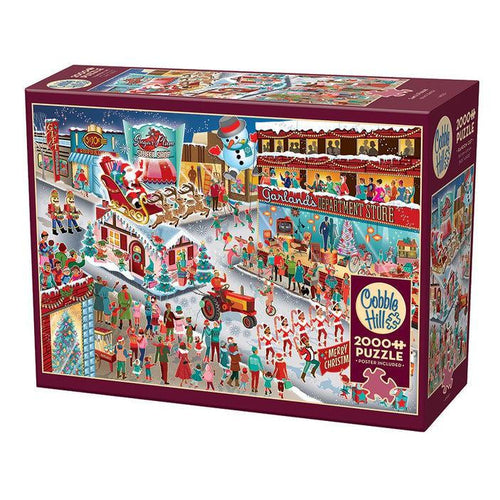 Santa's Parade Puzzle-Jigsaw Puzzles-Balderson Village Cheese Store