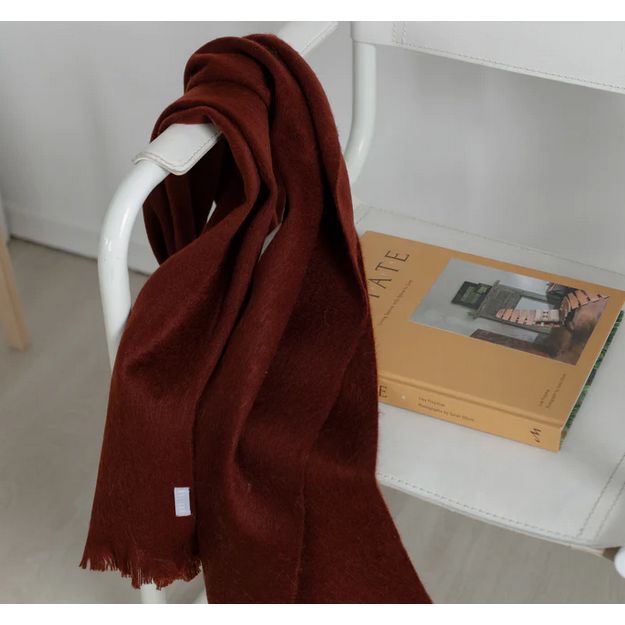 Solid Alpaca Seamless Scarf-Apparel & Accessories-Balderson Village Cheese Store