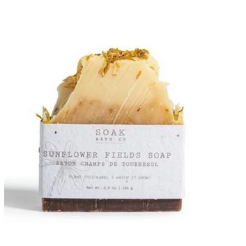 Sunflower Fields Soap Bar-Bar Soap-Balderson Village Cheese Store