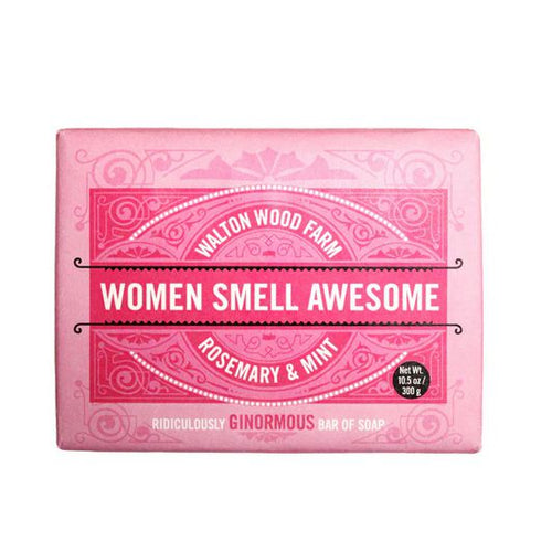 Women Smell Awesome Soap-Bar Soap-Balderson Village Cheese Store