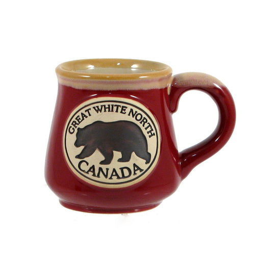 Great White North w/Bear Icon Mug-Mug-Balderson Village Cheese