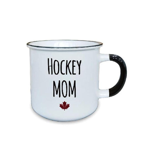 Hockey mom travel store mug