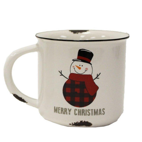 Stay Warm Stay Cozy Snowman Mug – Lily's Pharmacy