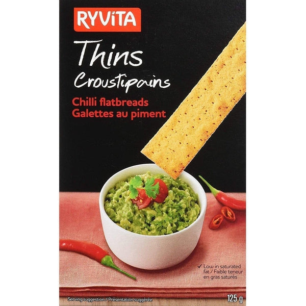 Ryvita Thins - Chilli Flatbreads-Bread-Balderson Village Cheese